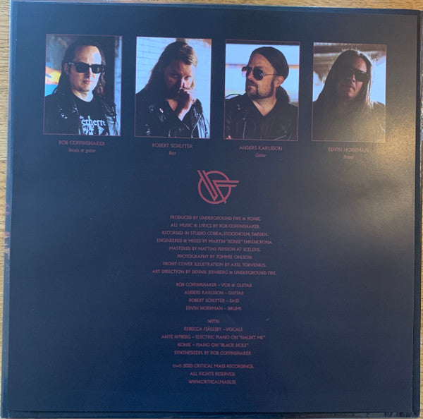 Rob Coffinshaker's Underground Fire : Ashes Of Life (LP, Album, Ltd, Ora)