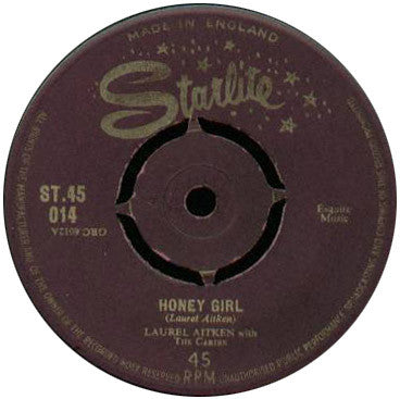 Laurel Aitken With The Caribs : Honey Girl / Drinkin' Whisky (7")