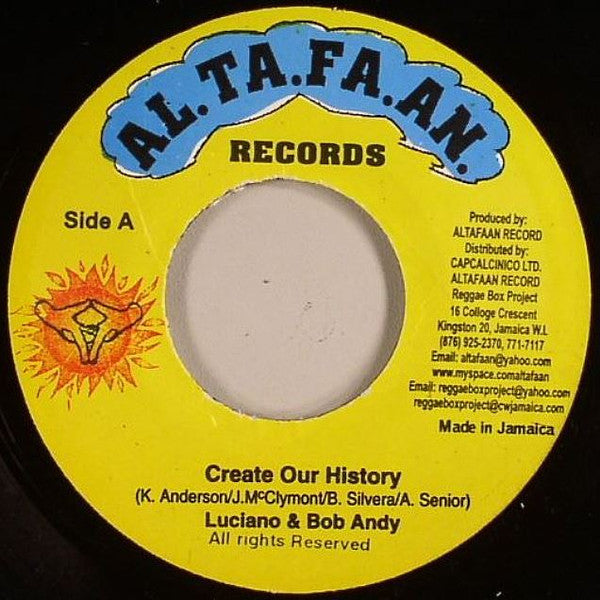 Luciano (2) / Bob Andy : Create Our History (7")