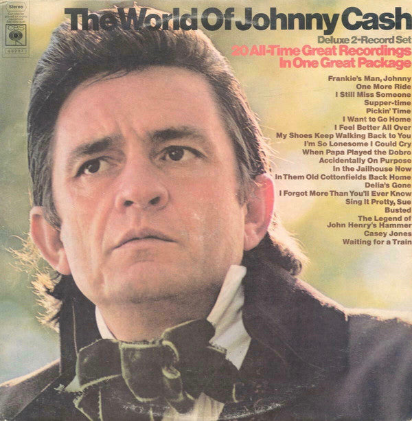 Johnny Cash : The World Of Johnny Cash (2xLP, Comp)