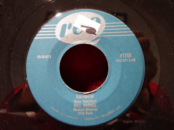 Bill Darnel : Rainbow / Do You Care (7")