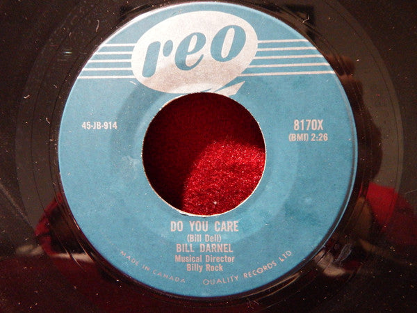 Bill Darnel : Rainbow / Do You Care (7")