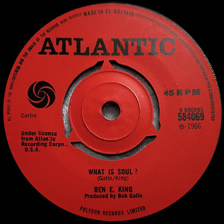 Ben E. King : What Is Soul? (7", Single, 3 P)