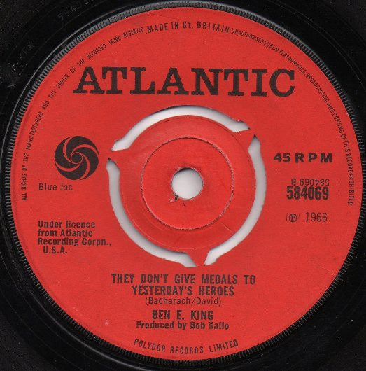 Ben E. King : What Is Soul? (7", Single, 3 P)