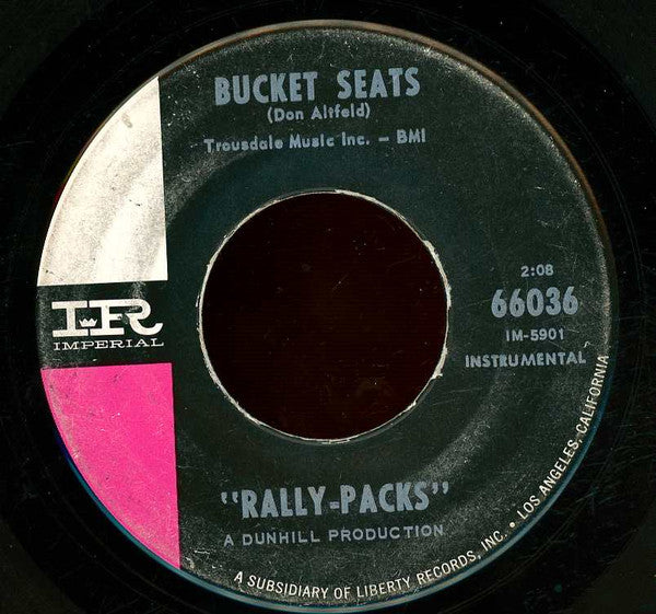 The Rally Packs : Move Out, Little Mustang (7", Mono)