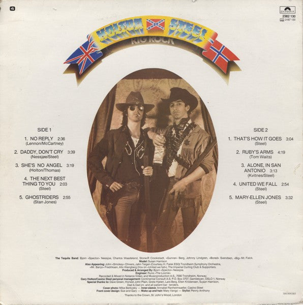 Gary Holton & Casino Steel : Part II (LP, Album)