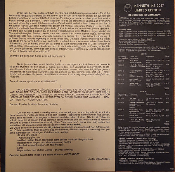 Kustbandet : Kustbandet (LP, Album, Ltd)