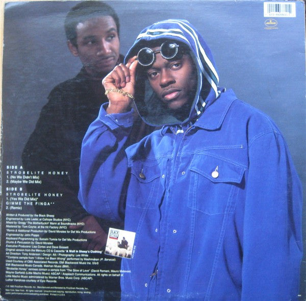 Black Sheep : Strobelite Honey (12", Single)
