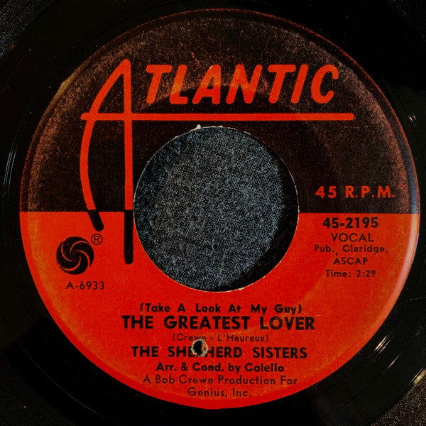 The Shepherd Sisters : Talk Is Cheap / (Take A Look At My Guy) The Greatest Lover (7")