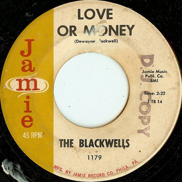 The Blackwells (2) : Love Or Money / Big Daddy And The Cat (7", Single)