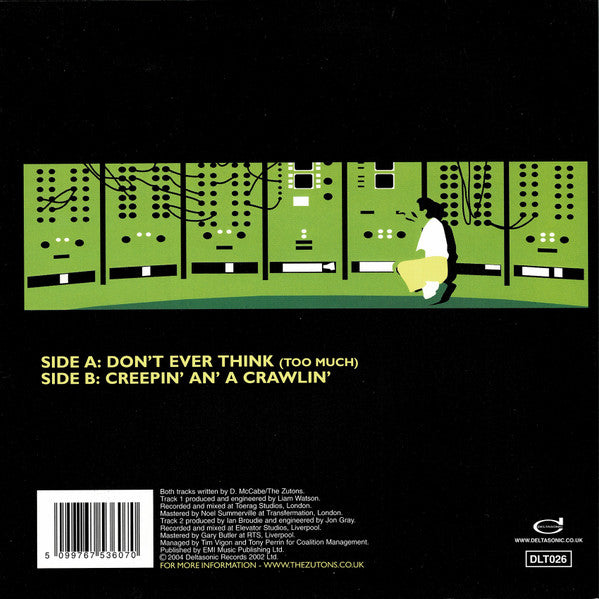 The Zutons : Don't Ever Think (Too Much) (7", Single)