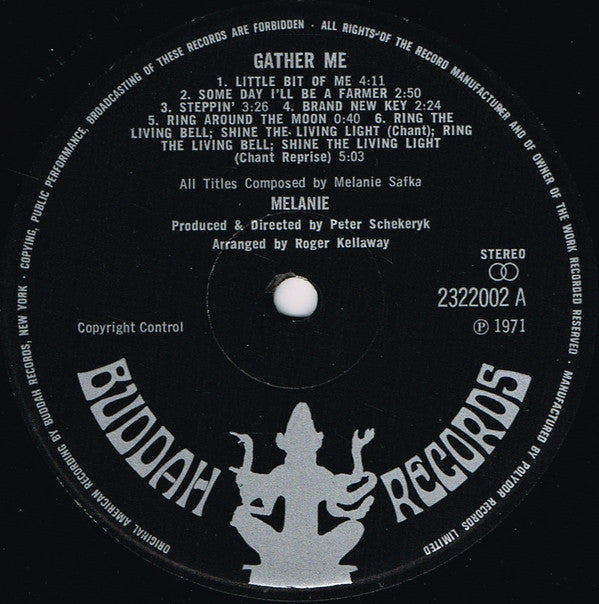 Melanie (2) : Gather Me (LP, Album, Gat)