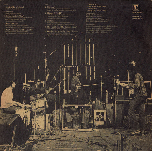 Neil Young : Harvest (LP, Album, RE, SST)