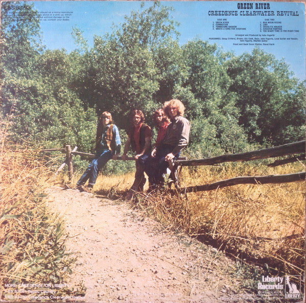 Creedence Clearwater Revival : Green River (LP, Album, Blu)