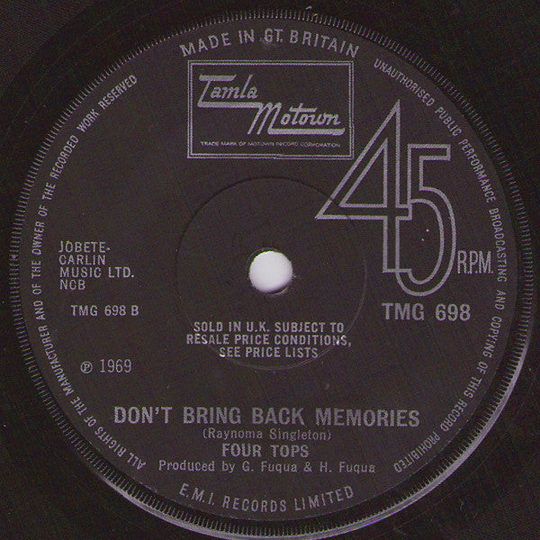 Four Tops : What Is A Man (7", Single, Sol)