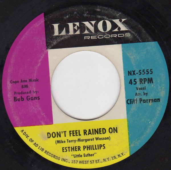 Esther Phillips : Release Me  (7", Single)