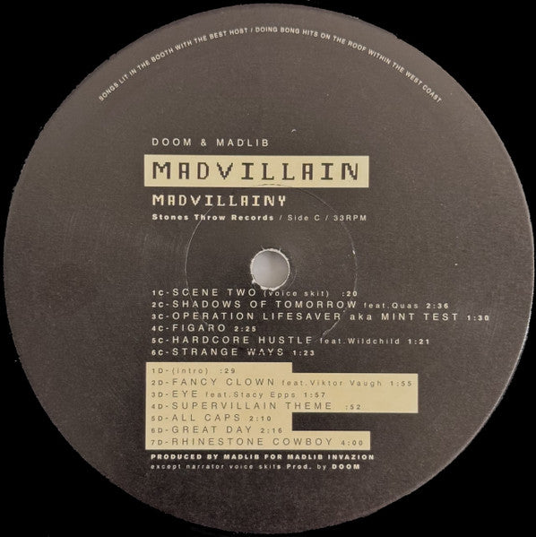 Madvillain : Madvillainy (2xLP, Album, RE)
