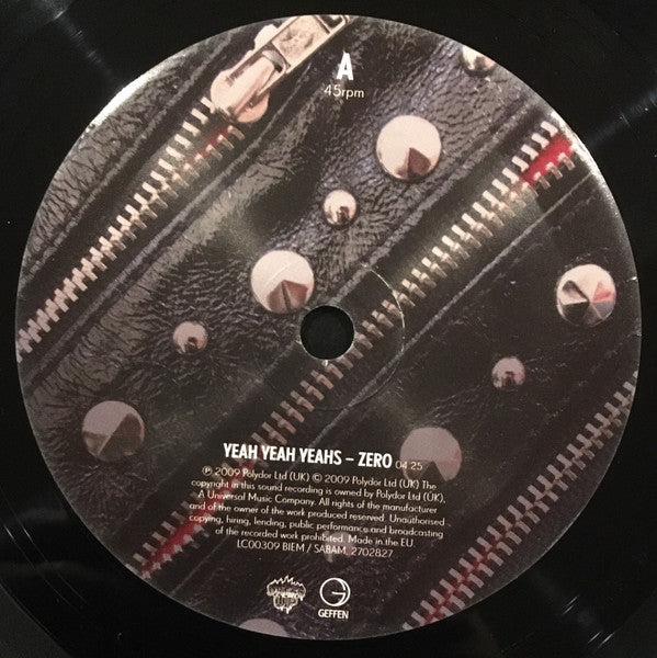 Yeah Yeah Yeahs : Zero (7", Single)