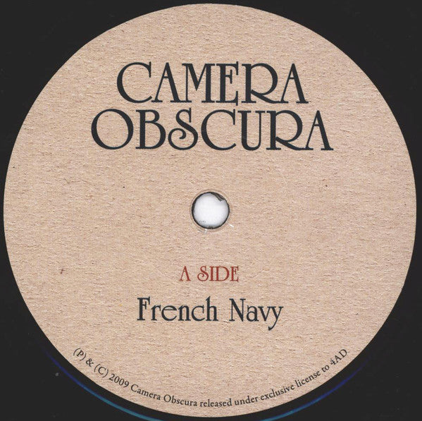 Camera Obscura : French Navy (7", Single)