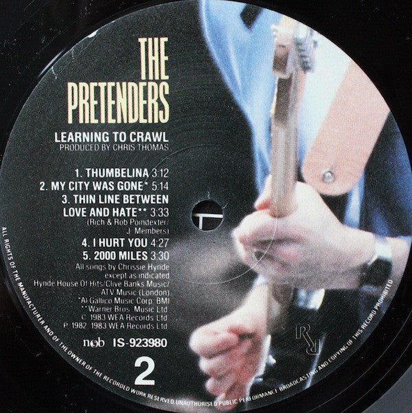 The Pretenders : Learning To Crawl (LP, Album)