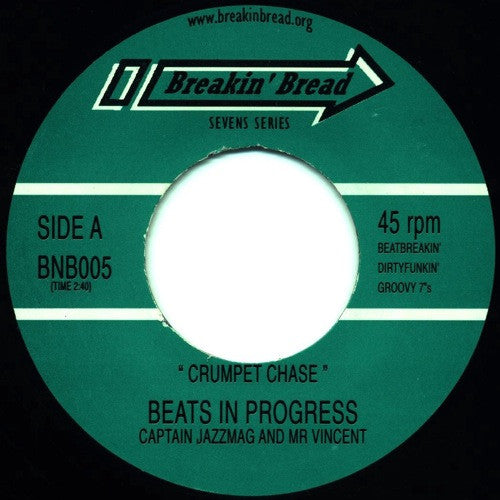 Beats In Progress : Crumpet Chase / Death Of 1000 Cuts (7")