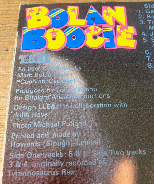 T.Rex* : Bolan Boogie (LP, Album, Comp)