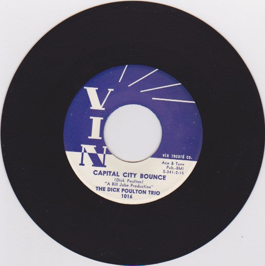 Dick Poulton Trio : Capital City Bounce (7", Single)