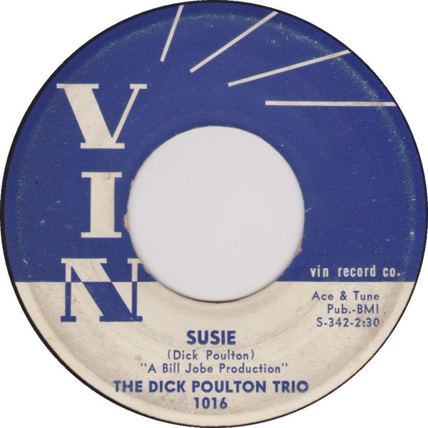 Dick Poulton Trio : Capital City Bounce (7", Single)