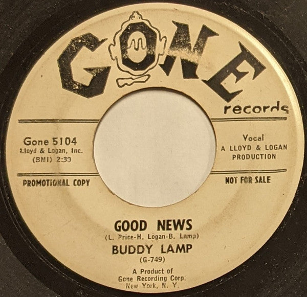 Buddy Lamp : Good News / What More Can I Do (7", Single, Promo)
