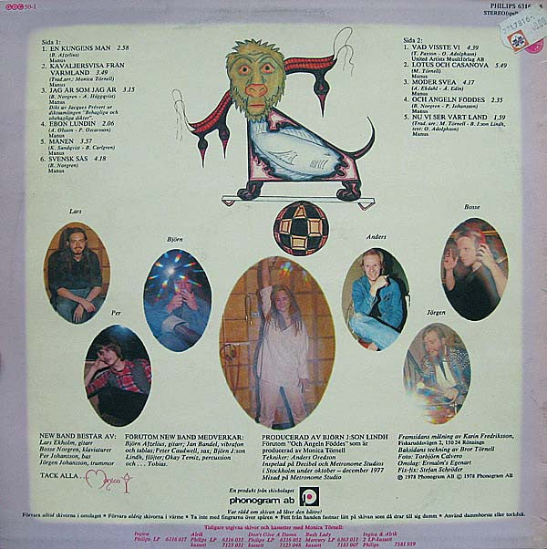 Monica Törnell : Jag Är Som Jag Är (LP, Album)