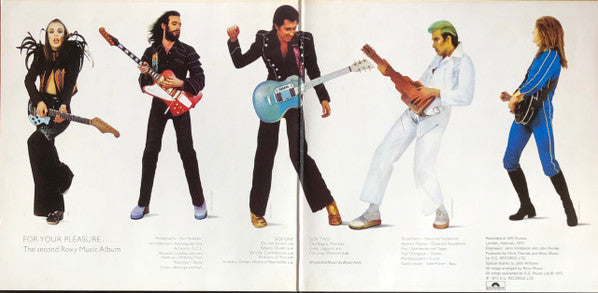 Roxy Music : For Your Pleasure (LP, Album, RE, Gat)