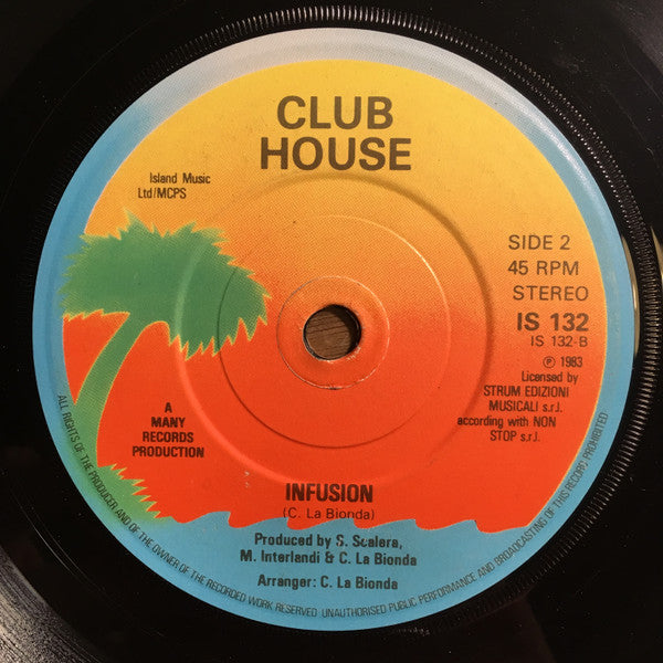 Club House : Do It Again / Billie Jean (7", Single)
