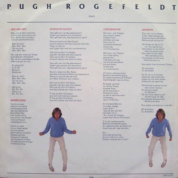 Pugh Rogefeldt : Attityder (LP, Album)