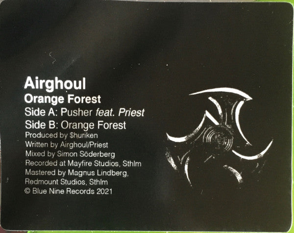 Airghoul : Orange Forest (12", Single, Ltd, Ora)