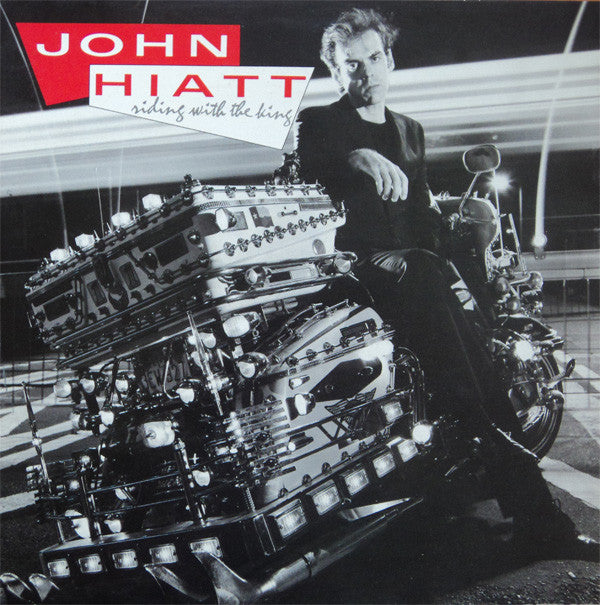 John Hiatt : Riding With The King (LP, Album)