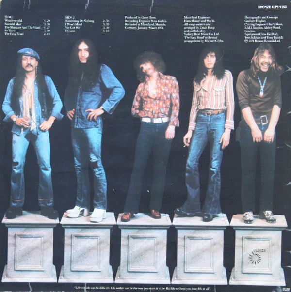 Uriah Heep : Wonderworld (LP, Album)