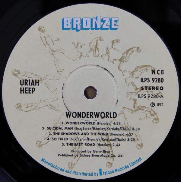 Uriah Heep : Wonderworld (LP, Album)