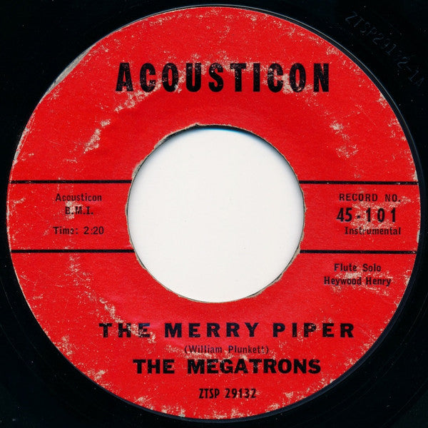 The Megatrons (2) : Velvet Waters (7", Single, Styrene)