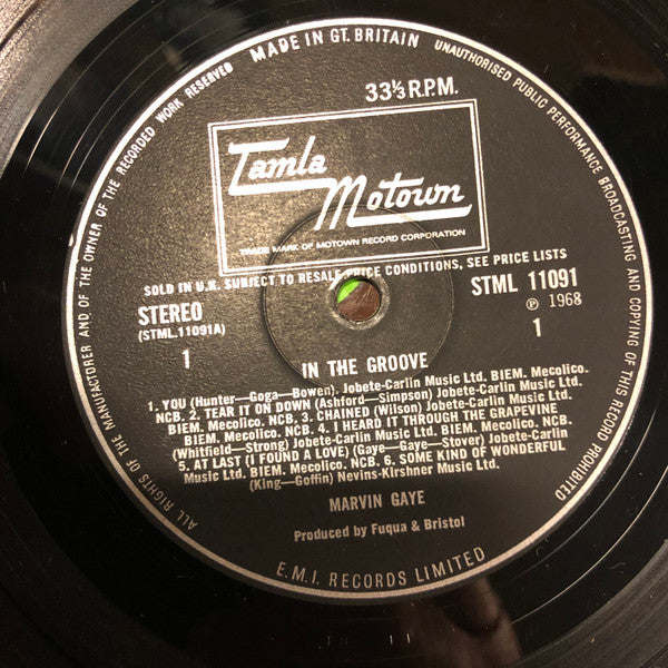 Marvin Gaye : In The Groove (LP, Album)