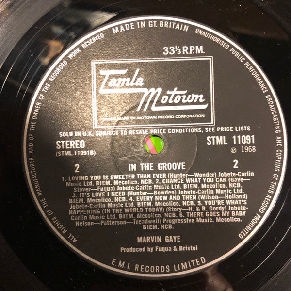 Marvin Gaye : In The Groove (LP, Album)