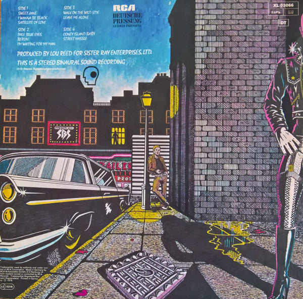 Lou Reed : Lou Reed Live - Take No Prisoners (2xLP, Album, Gat)