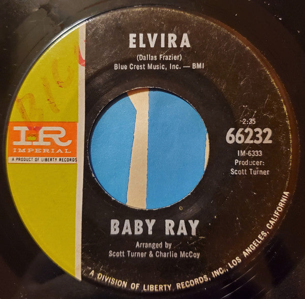 Baby Ray (2) : Elvira (7")