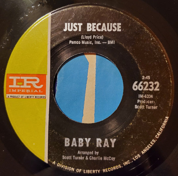 Baby Ray (2) : Elvira (7")