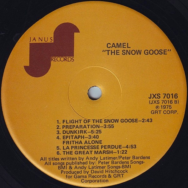 Camel : The Snow Goose (LP, Album)