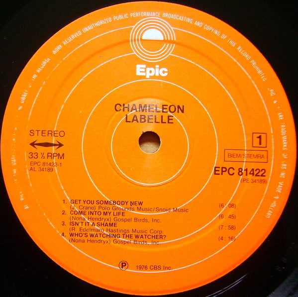 Labelle : Chameleon (LP, Album)