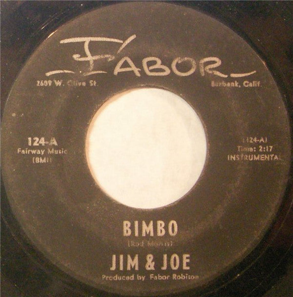 Jim & Joe : Bimbo / Fireball Mail (7", Single)