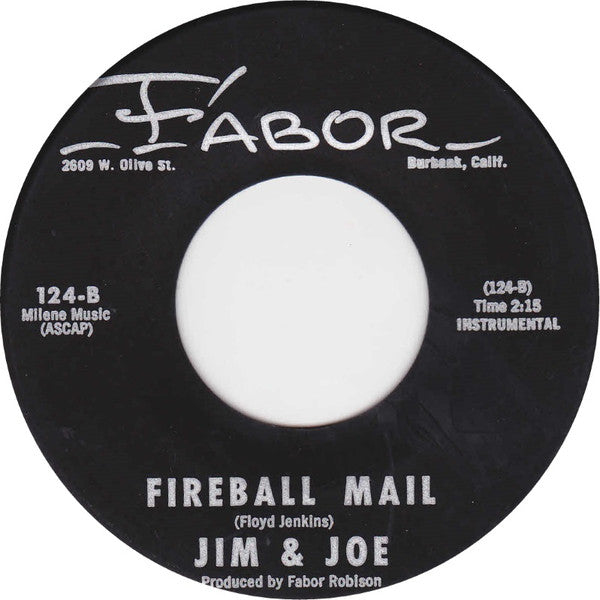 Jim & Joe : Bimbo / Fireball Mail (7", Single)