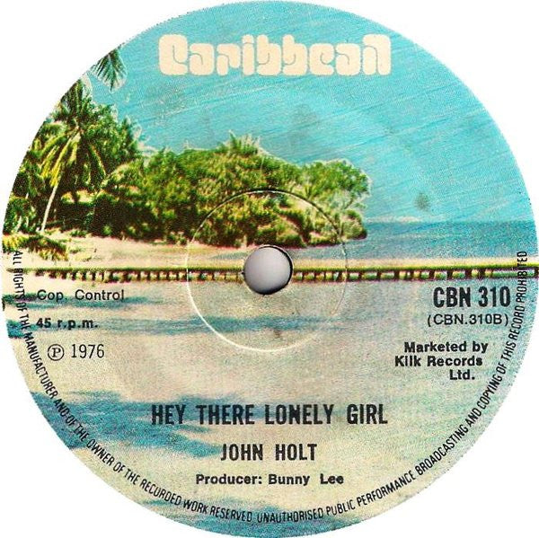 John Holt : Wasted Days And Nights (7", Sol)