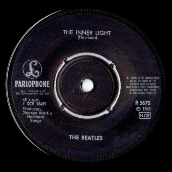 The Beatles : Lady Madonna /  Inner Light (7", Single)