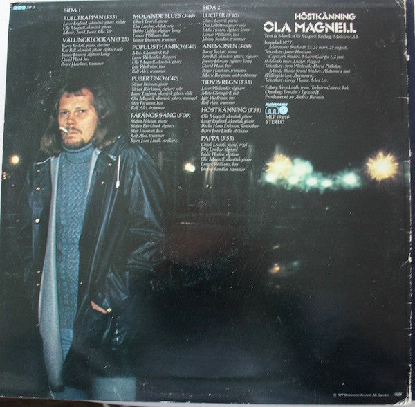 Ola Magnell : Höstkänning (LP, Album)